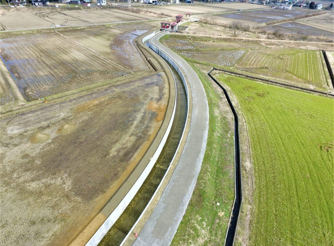 信濃川左岸流域農業水利事業　６号幹線用水路親沢工区その２工事