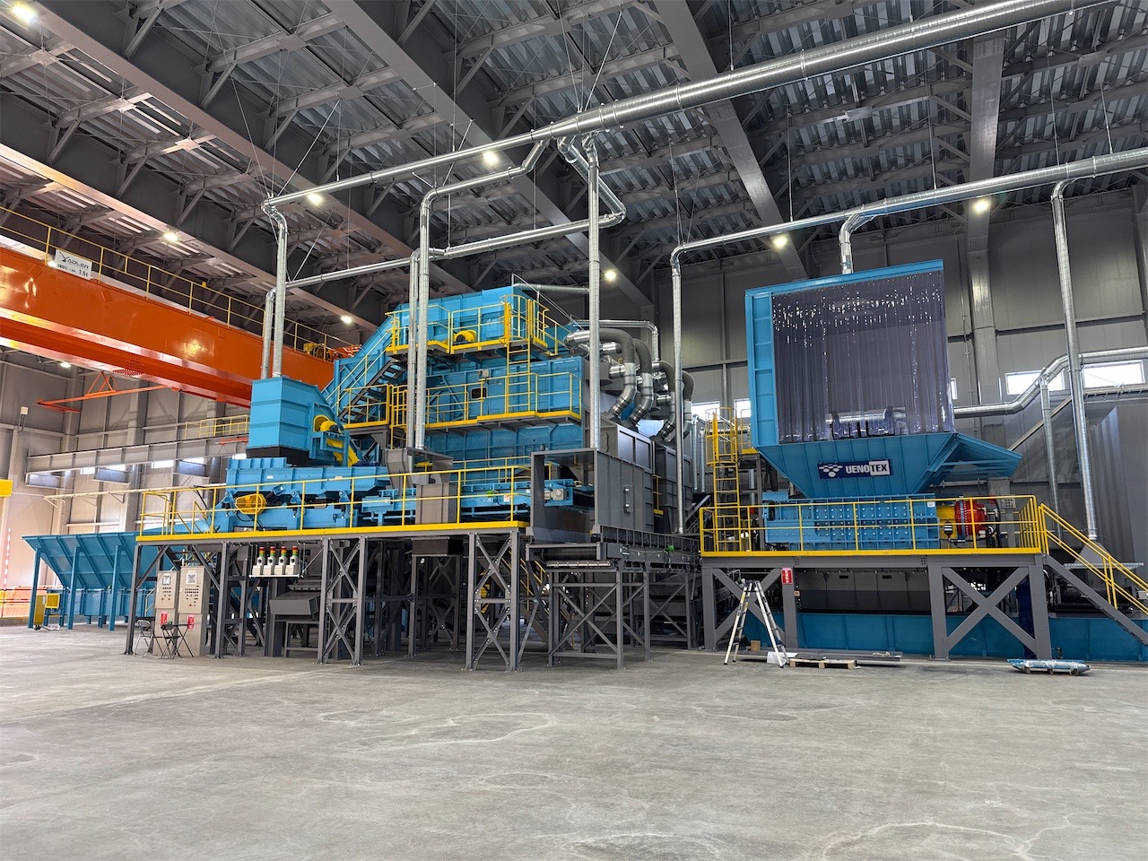 三島谷興産㈱焼却前処理破砕選別施設他建設工事