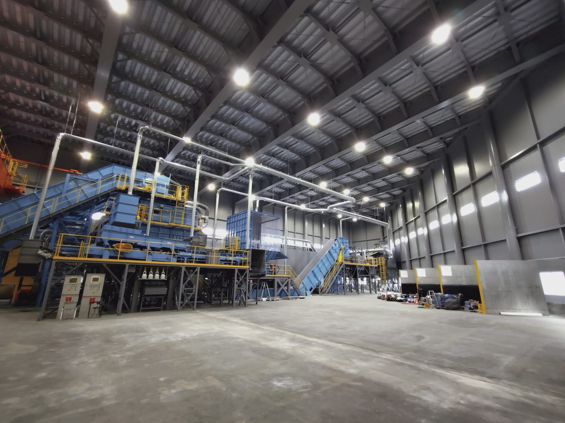 三島谷興産㈱焼却前処理破砕選別施設他建設工事