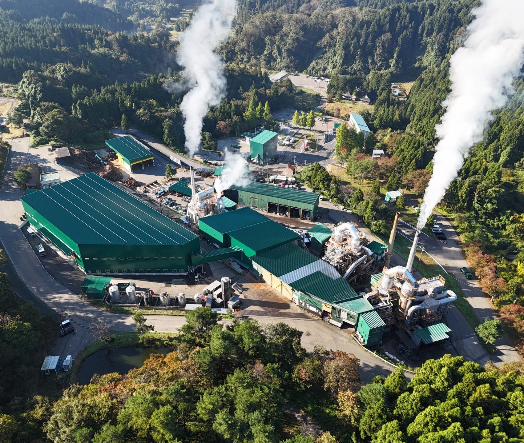 三島谷興産㈱焼却前処理破砕選別施設他建設工事