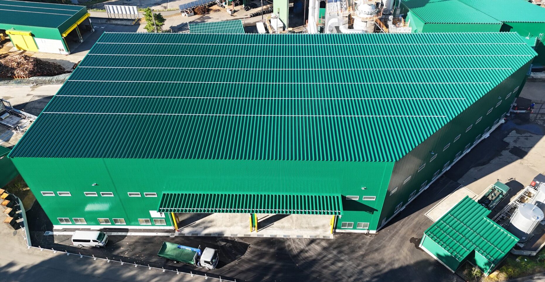 三島谷興産㈱焼却前処理破砕選別施設他建設工事