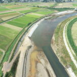 渋海川広域河川一級(防災安全・補正)左岸低水護岸その2工事