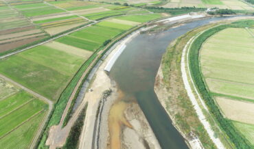 渋海川広域河川一級(防災安全・補正)左岸低水護岸その2工事