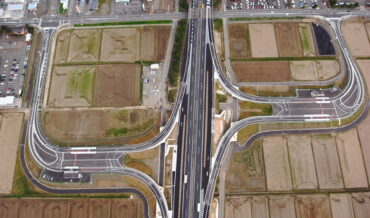 関越自動車道　長岡南越路スマートインターチェンジ工事