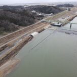 大河津分水路渡部地区低水路掘削及び護岸その４工事