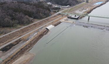 大河津分水路渡部地区低水路掘削及び護岸その４工事