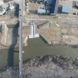 渋海川（防災安全）右岸既設樋門撤去工事