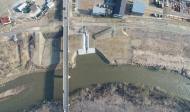 渋海川（防災安全）右岸既設樋門撤去工事