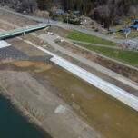 大河津分水路低水路掘削及び護岸その１５工事